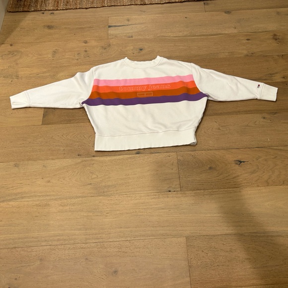 EUC Tommy Jeans Cropped sweatshirt size Medium - Picture 11 of 12